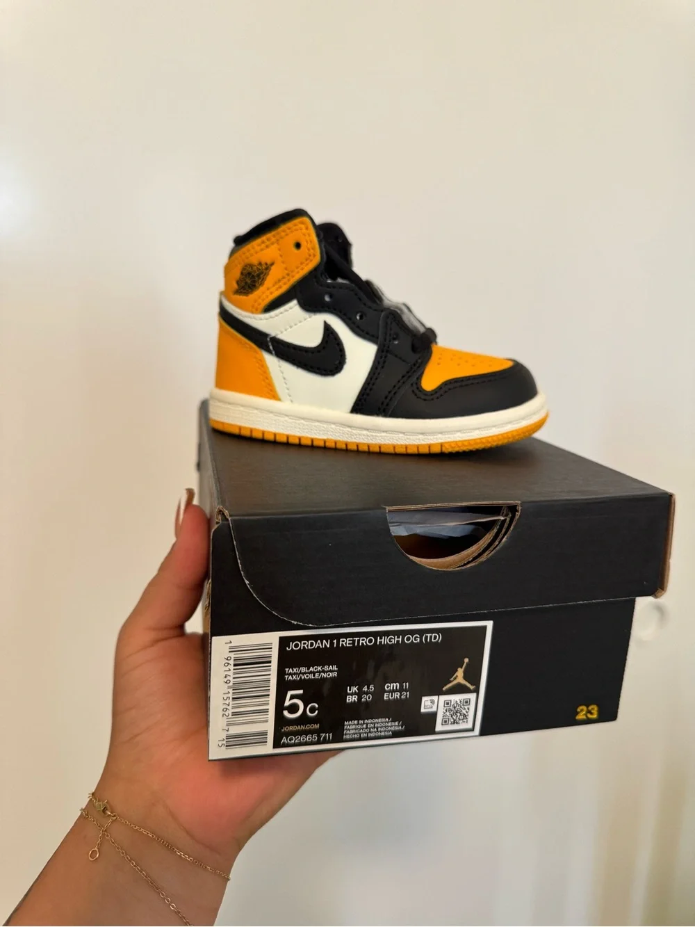 Jordan air 1 OG black / orange